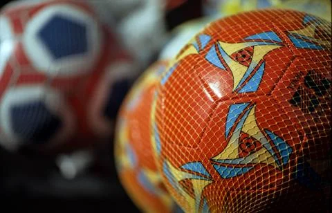 Soccer balls Stock Photos