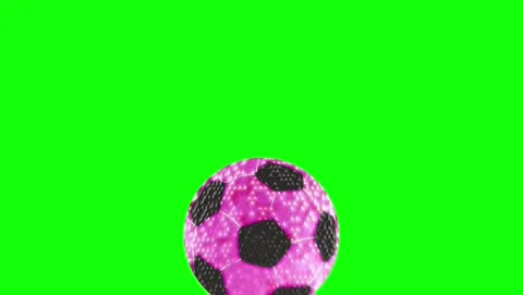 Soccer Bouncing - Chroma Key Green Screen Footage Stock Footage 339326648