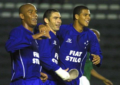 Soccer Brazil Cruzeiro Vs Juventude - Jun 2003 Stock Photos