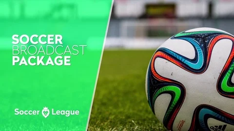 Soccer Broadcast Package Stock After Effects