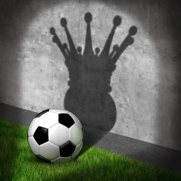 Soccer Champion Stock Illustration