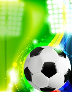 Soccer concept background 스톡 일러스트