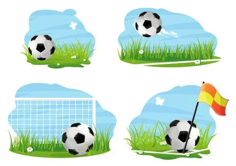 Soccer concept Stock Illustration