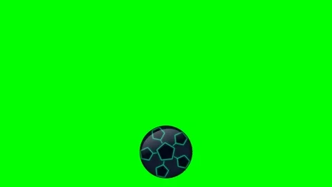 Soccer Dynamic with Ball on Chroma Key for Compositing Stock Footage 336960288