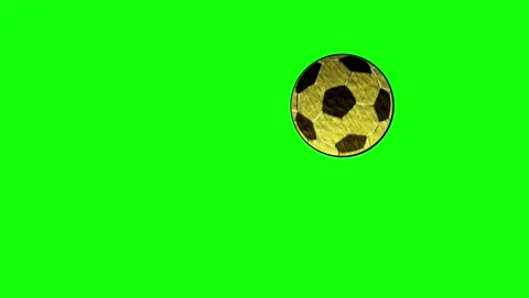 Soccer Dynamic with Ball on Chroma Key for Compositing Stock Footage 337996968