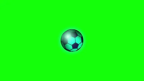 Soccer Dynamic with Ball Transparent Background Animation Video stock 336958880