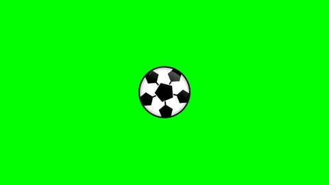 Soccer Dynamic Isolated Green Screen Stock Video Video stock 336958989