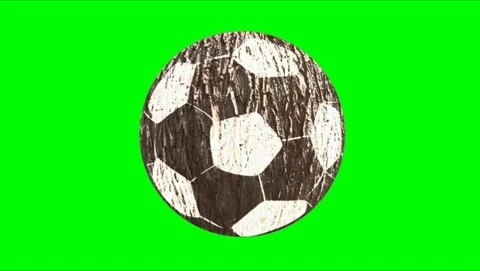 Soccer Falling Isolated Green Screen Stock Video Stock Footage 339327468