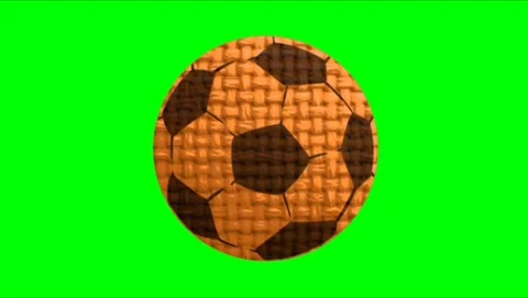 Soccer Falling Isolated Green Screen Stock Video Video stock 339327881