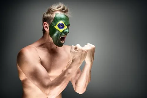 Soccer fan Stock Photos