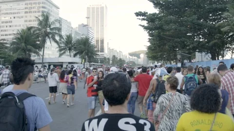 Soccer Fans Stock Footage 86265446