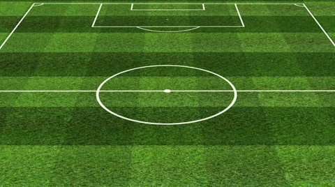 Soccer Field 02 Stock Footage