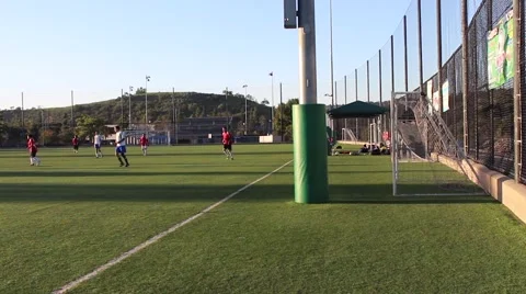 Soccer Field Stock Footage 48878744