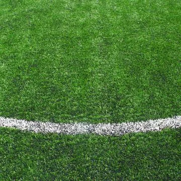 Soccer field grass Stock Photos
