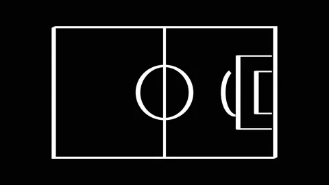 Soccer Field Doodle Stock Footage ~ Royalty Free Stock Videos | Pond5