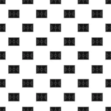 Soccer field pattern Stock Illustration