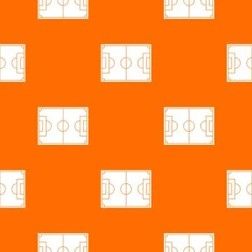 Soccer field pattern seamless Stock Illustration