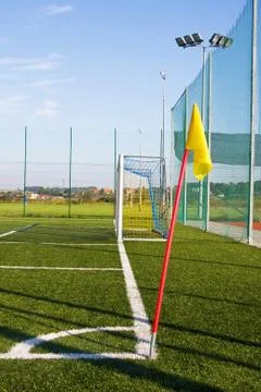 Soccer field Stock Photos