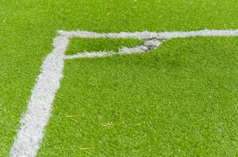 Soccer field. Stock Photos