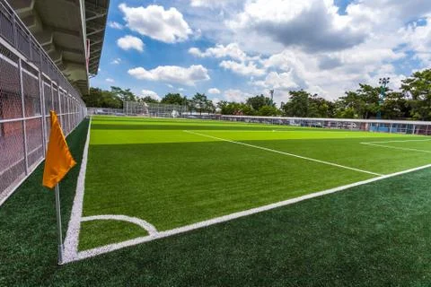 Soccer field Stock Photos