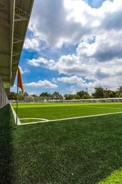 Soccer field Stock Photos