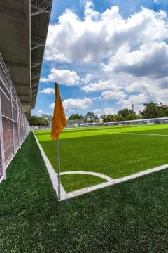 Soccer field Stock Photos