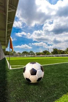 Soccer field Stock Photos