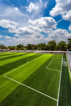 Soccer field Stock Photos