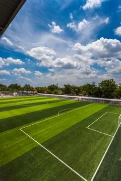 Soccer field Stock Photos