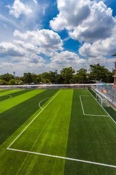 Soccer field Stock Photos