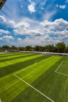 Soccer field Stock Photos