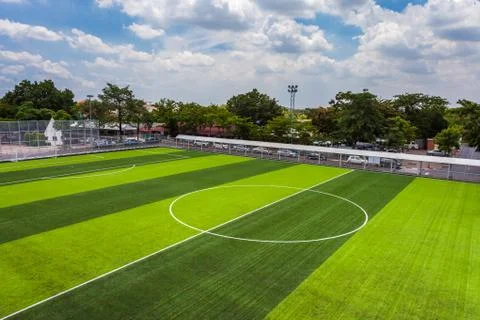 Soccer field Stock Photos