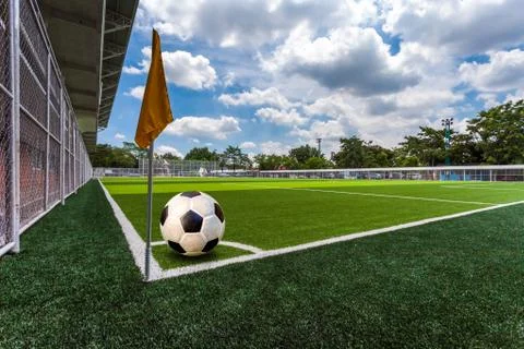 Soccer field Stock Photos