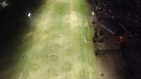 Soccer Fields Fly Over 動画素材 71938111