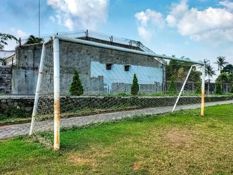 Soccer fields Stock Photos