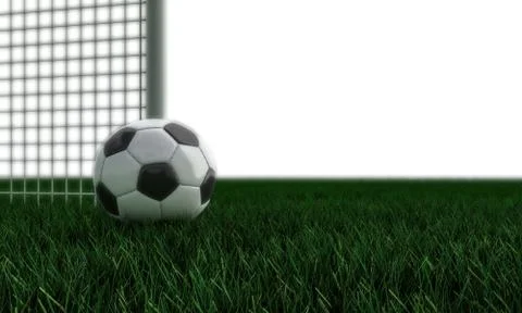 Soccer Filed Light Ilustração Stock