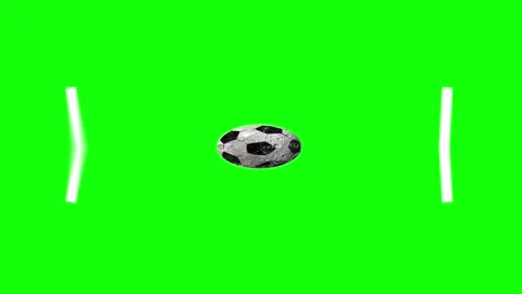 Soccer Flying with Ball on Chroma Key for Compositing Stock Footage 339326155