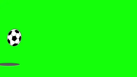 Soccer Flying with Ball on Chroma Key for Compositing Stock-Footage 339326719