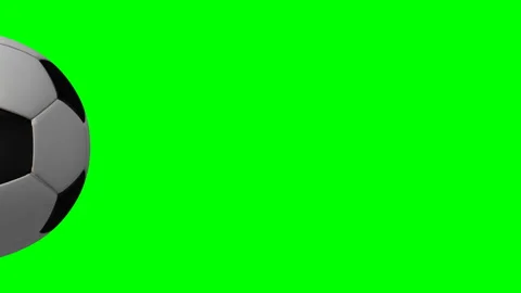 Soccer flying ball Stock Footage 137463614
