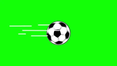Soccer Flying on Chroma Key for Compositing Stock Footage 339326767