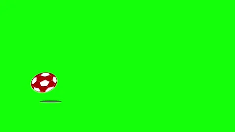 Soccer Flying - Chroma Key Green Screen Footage Video stock 337099460