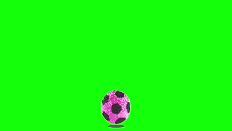 Soccer Flying - Chroma Key Green Screen Footage Stock Footage 339326418