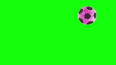 Soccer Flying - Chroma Key Green Screen Footage Stock Footage 339326630