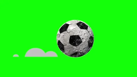 Soccer Flying Isolated Green Screen Stock Video Stock Footage 339326119