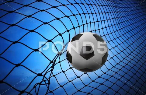 Soccer football and stadium use for sport theme Stock Photos