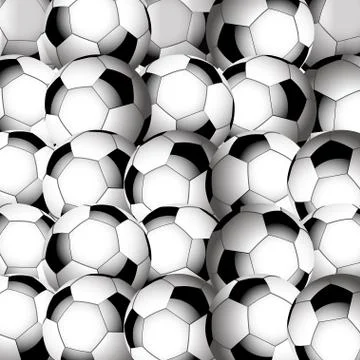Soccer football closeup background Stock Illustration