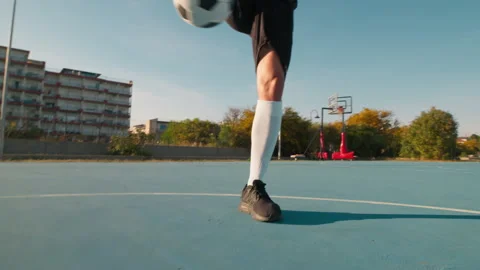 Soccer Freestyle For A Talented Man Stock Footage 276567434