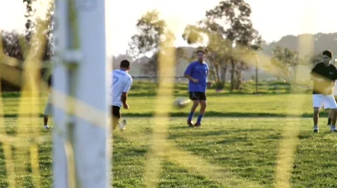 Soccer Game 1 Stock Footage 651270