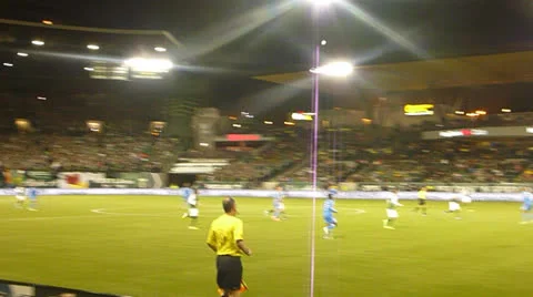 Soccer Game Action Stock Footage 22752172