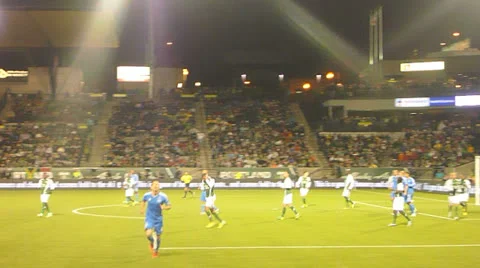 Soccer Game Defense Stock Footage 22751074